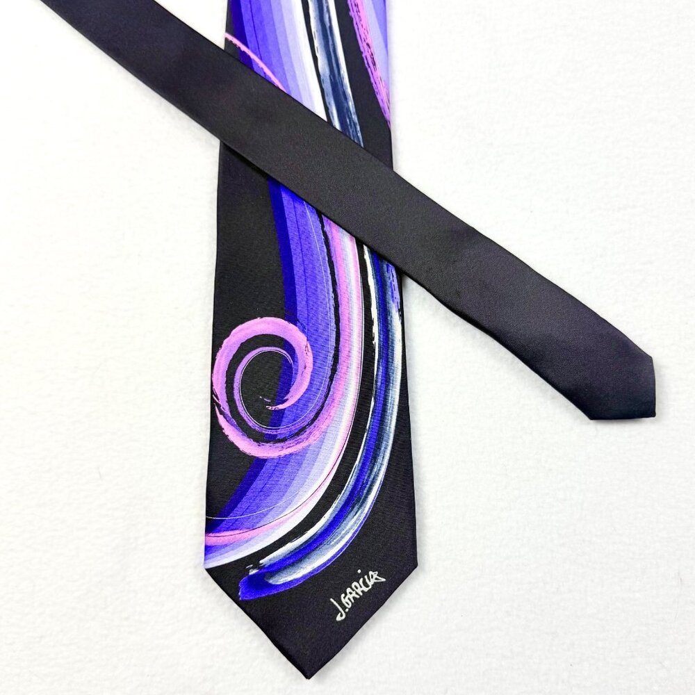 J. Garcia Butterfly Study Watercolor Collection Silk Tie - Artist Proof No. 5